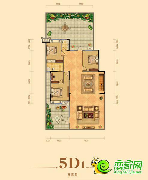 邢台七拾九号院4室4厅4卫