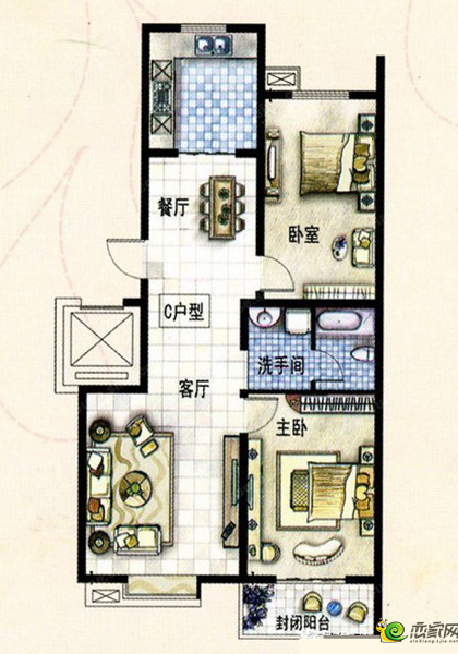 四季花城_四季花城户型图_新乡四季花城