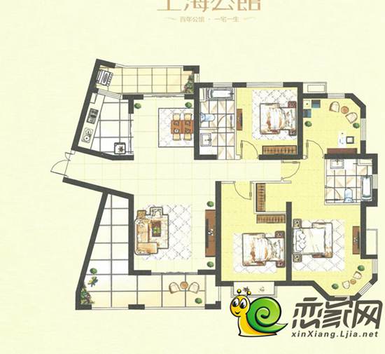 上海公馆户型图