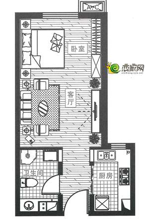 新乡全城一室户型大汇总投资自住两相用