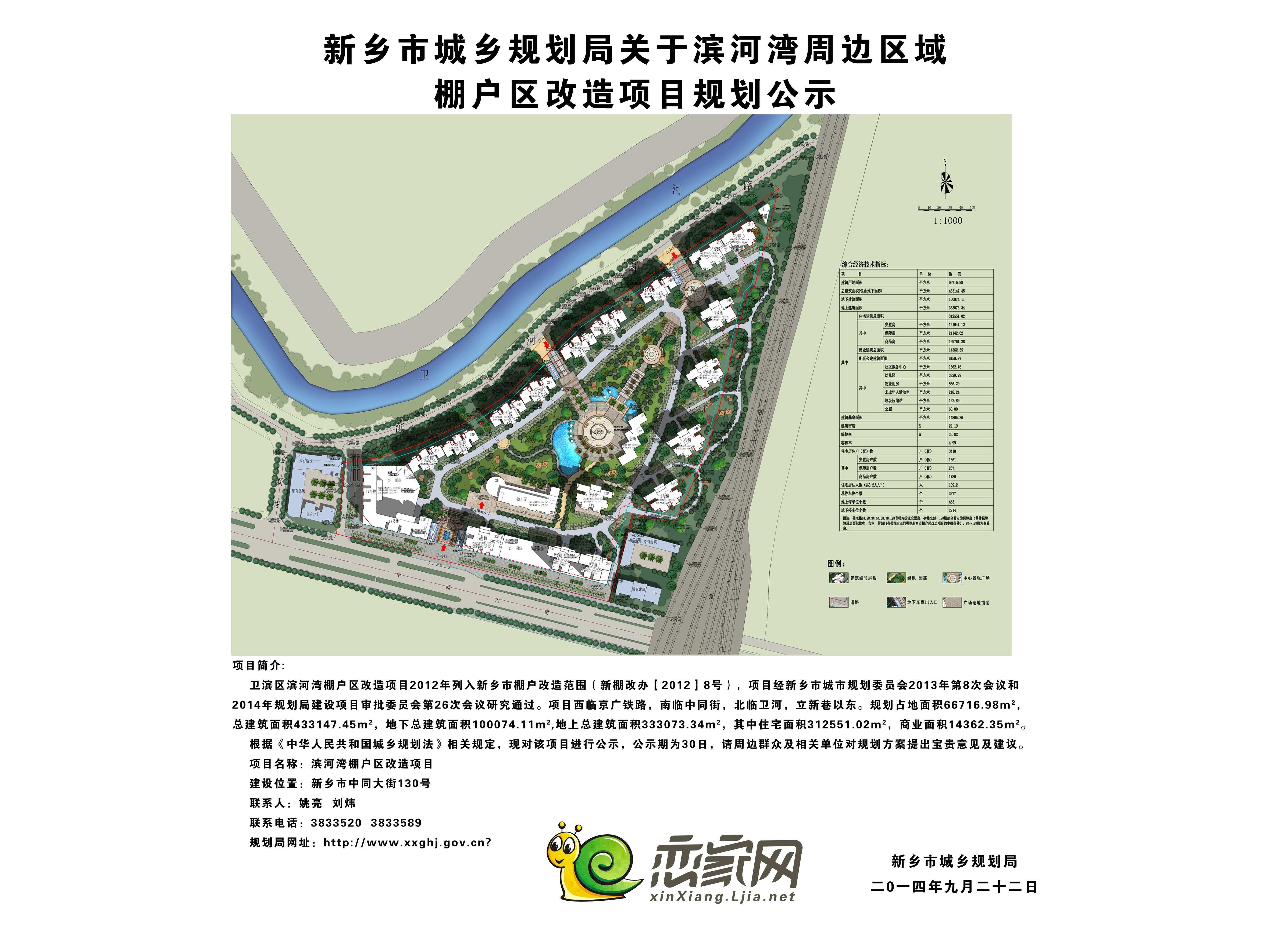 项目名称:滨河湾棚户区改造项目 建设位置:新乡市中同大街130号 联系