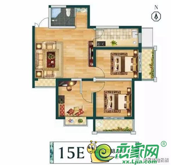 顺升美地云栖 建面约49-152㎡户型 恭迎品鉴_新乡恋家网