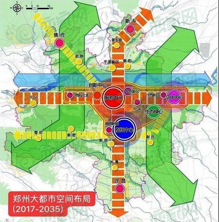 2016年年底,国务院批复《中原城市群发展规划》明确提出,支持郑州建设