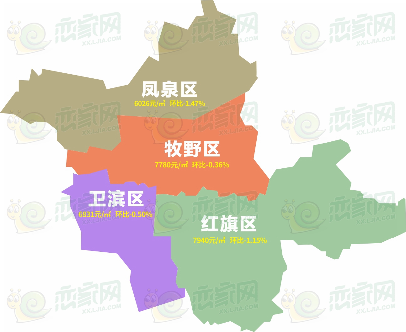 新乡10月房价地图首度曝光涨还是跌