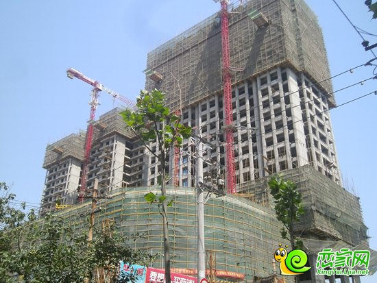 邢台中心城市综合体锦鼎国际广场最新工程进度