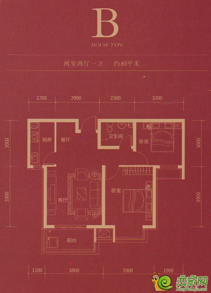 邢台永康城户型图图片