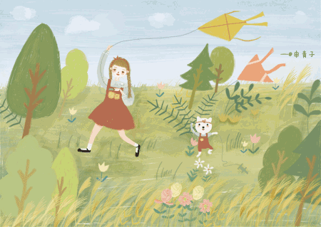 守拙园の手工课堂 彩绘风筝diy 彩绘春天 放飞梦想