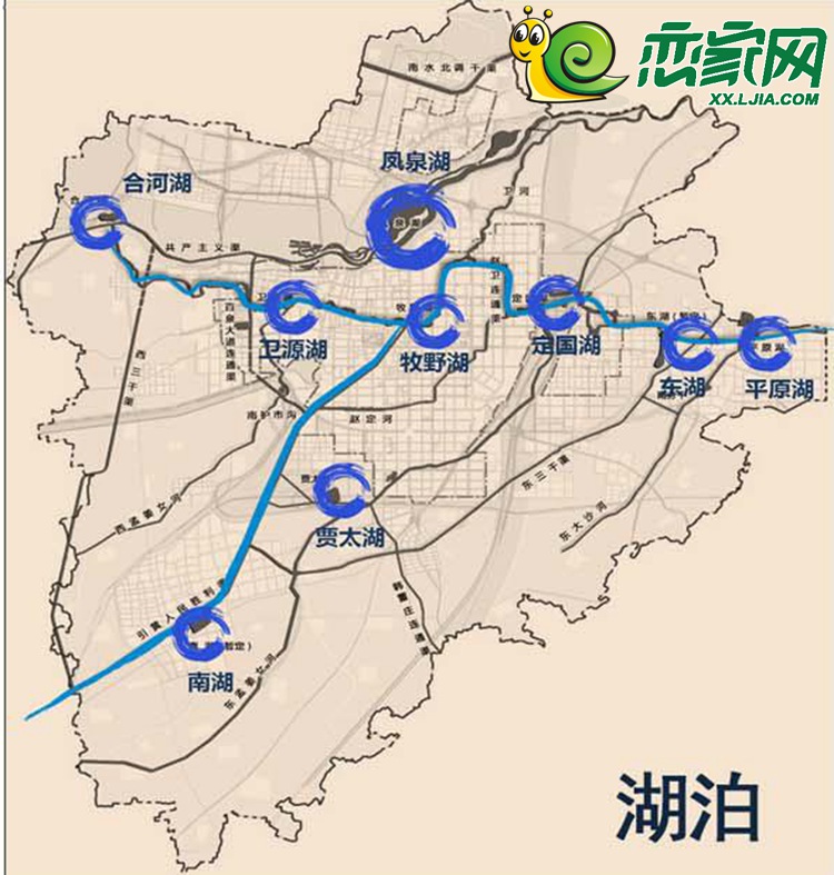 新乡北站凤泉湖规划图图片